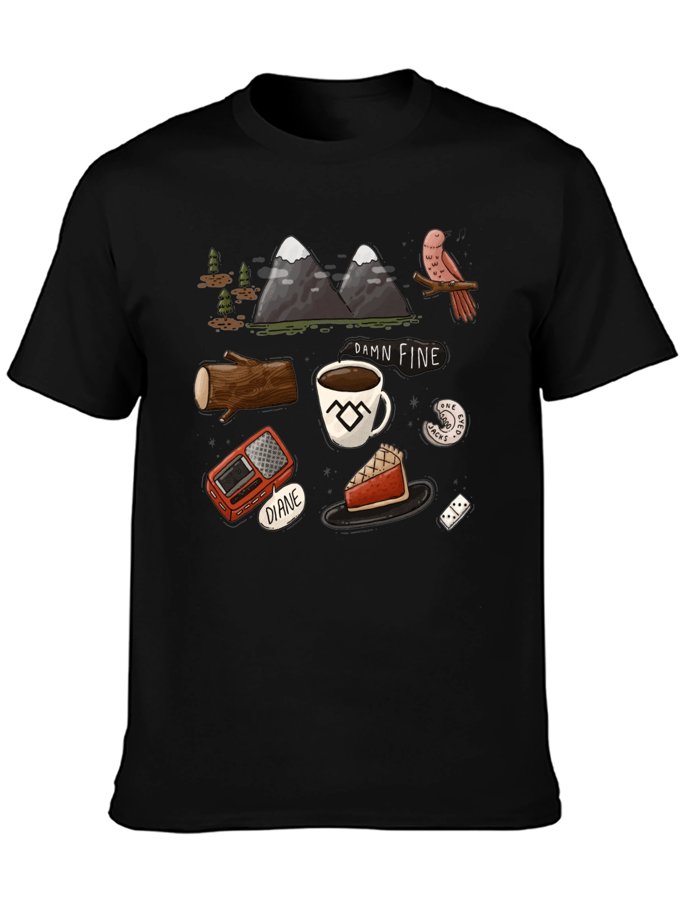 Twin Peaks Inspired T-Shirt
