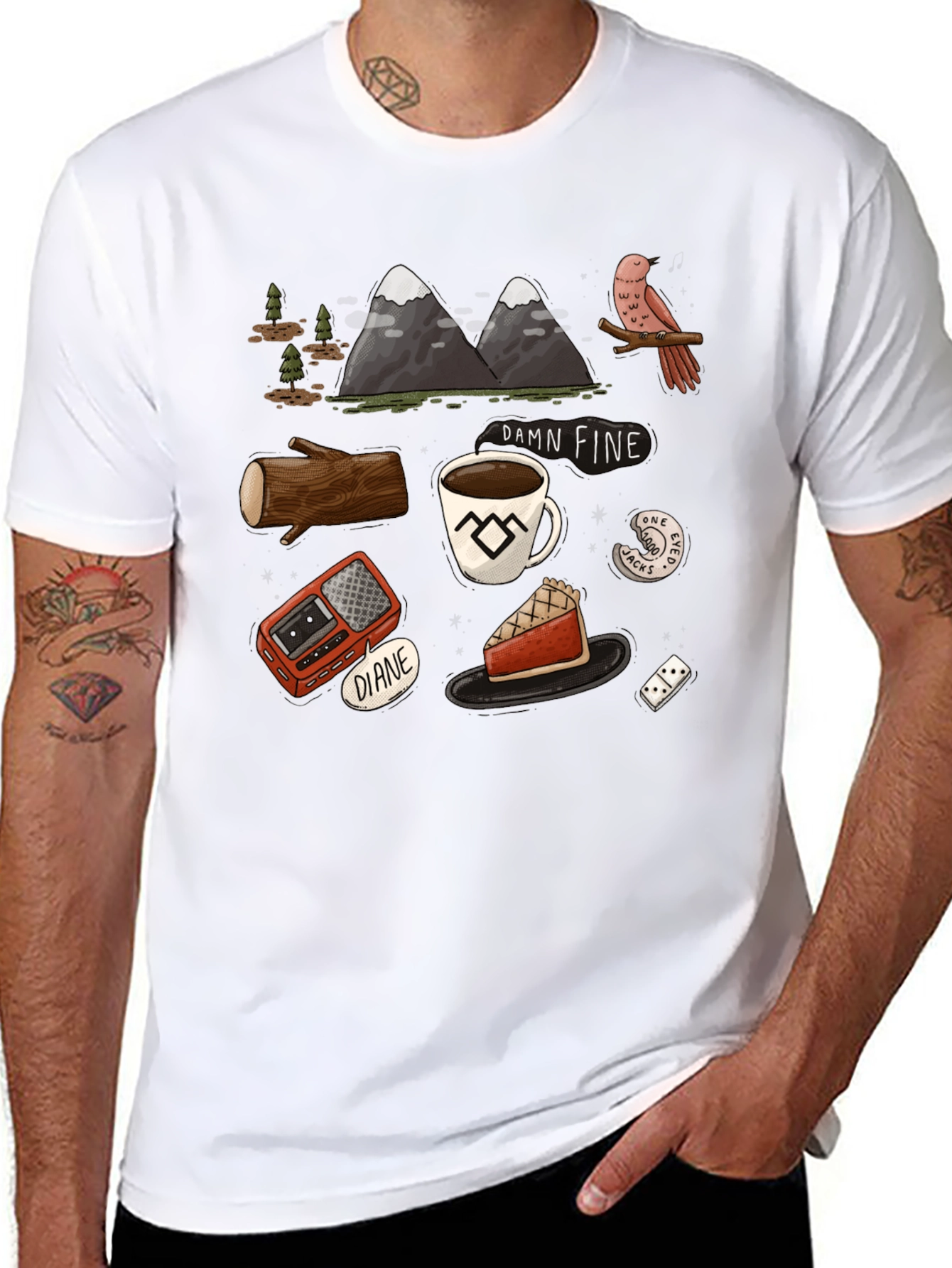 Twin Peaks Inspired T-Shirt