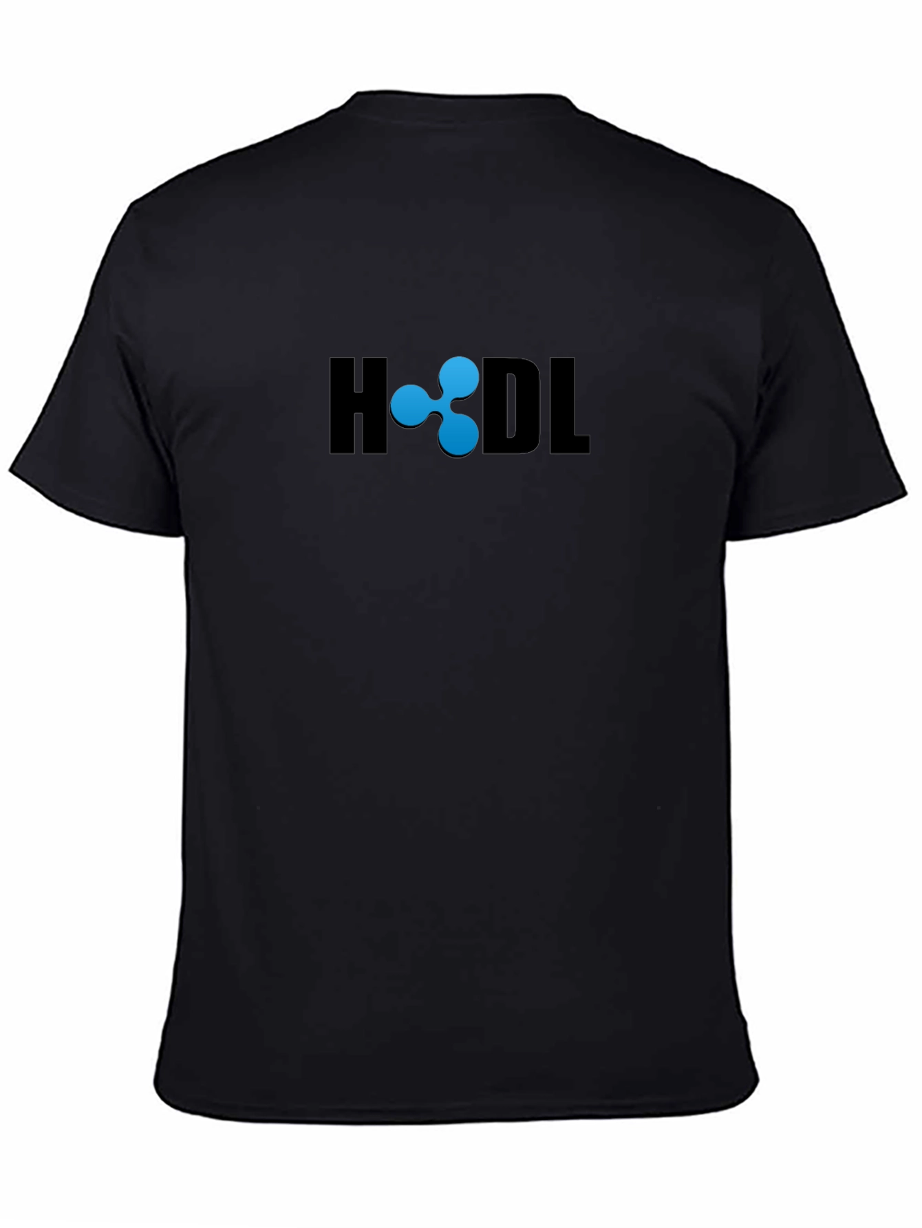 HODL Ripple XRP Cryptocurrency Black T-Shirt