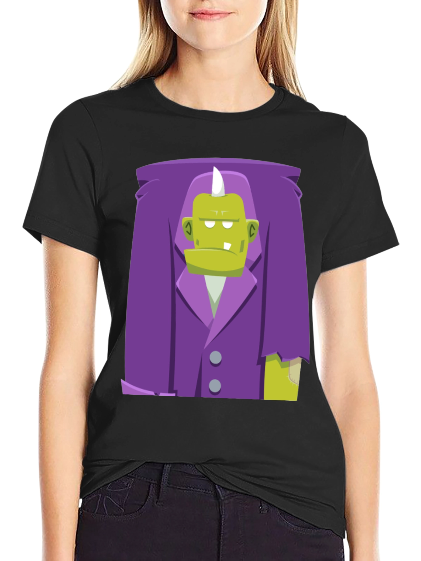 Frankenstein Graphic Tee - Halloween Costume Shirt