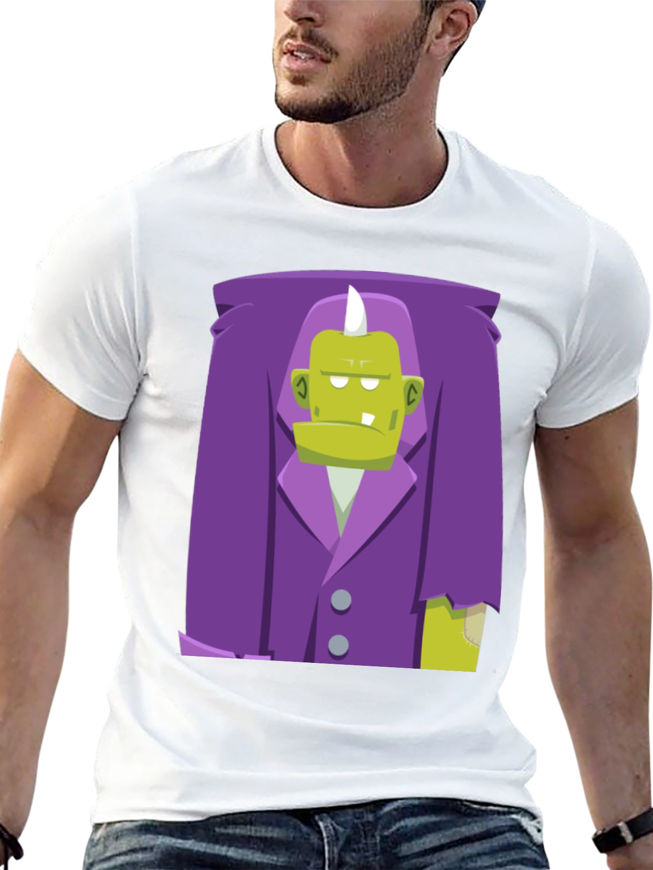 Frankenstein Graphic Tee - Halloween Costume Shirt