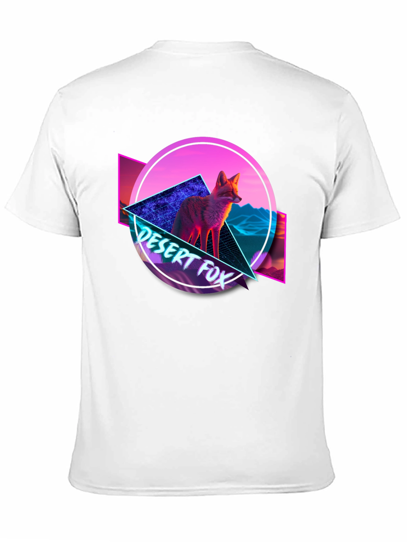 Retro Desert Fox Graphic T-Shirt