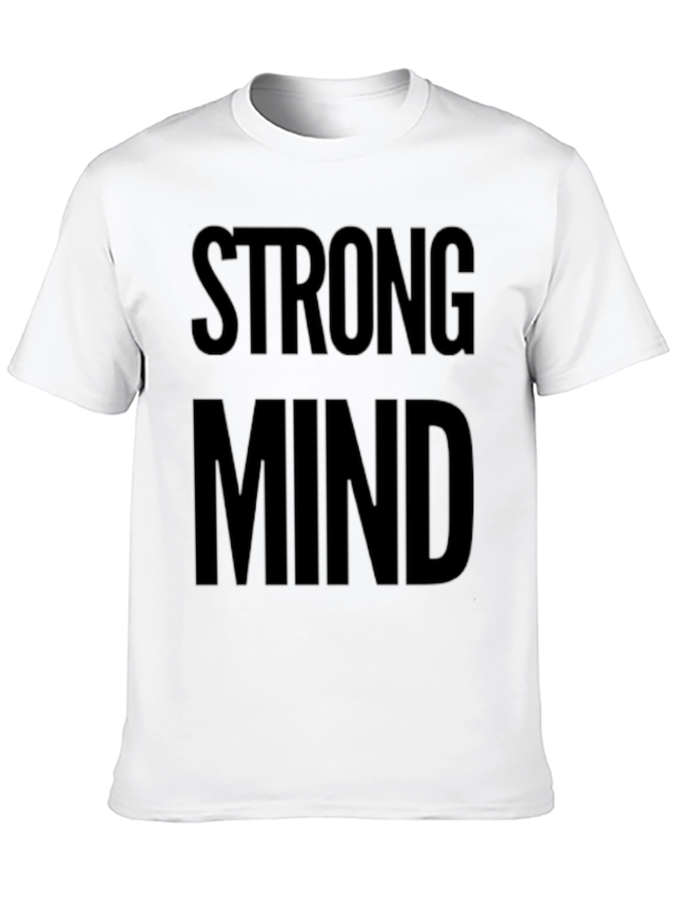 Strong Mind Graphic Tee - Bold Statement Shirt
