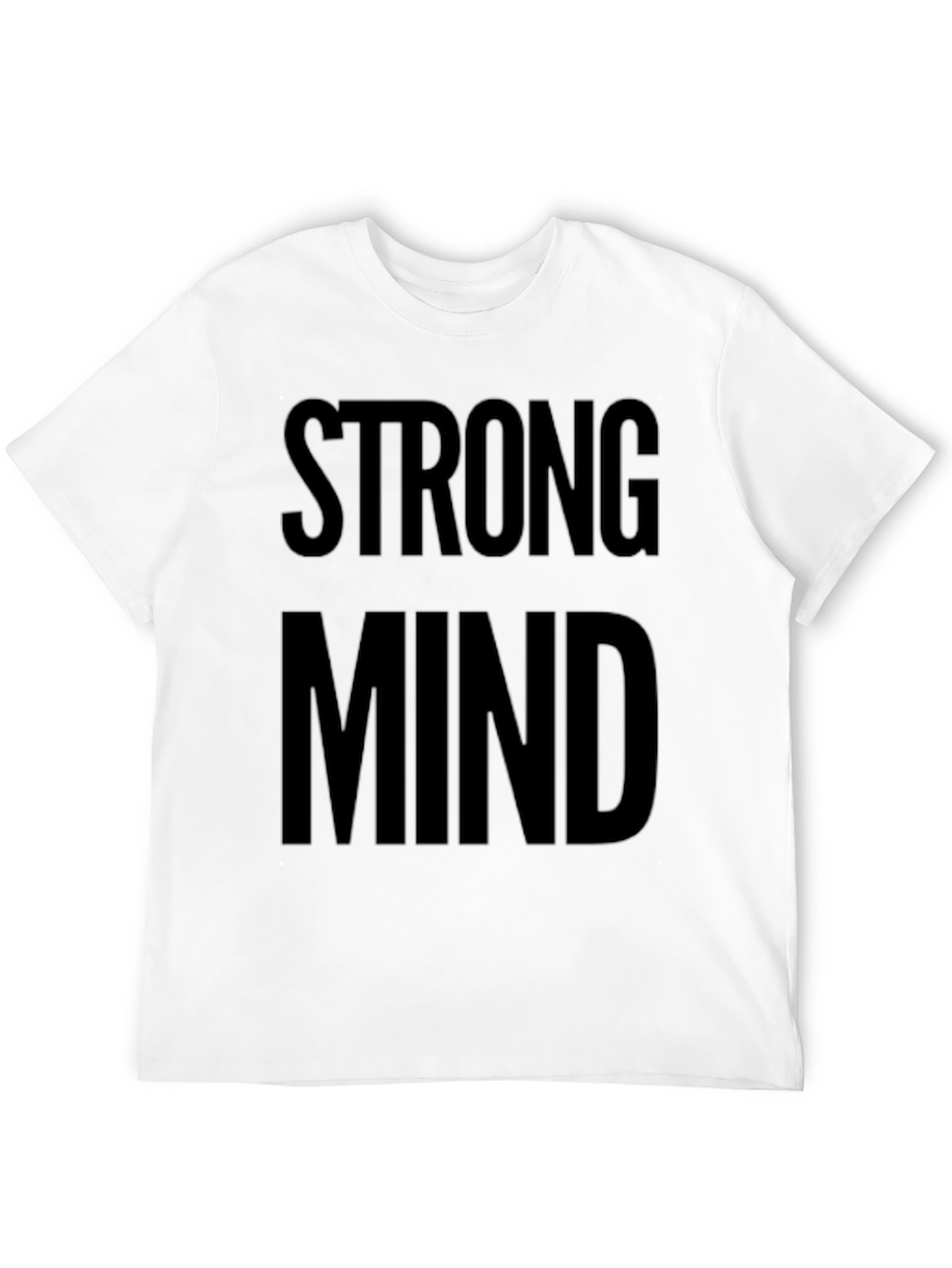 Strong Mind Graphic Tee - Bold Statement Shirt