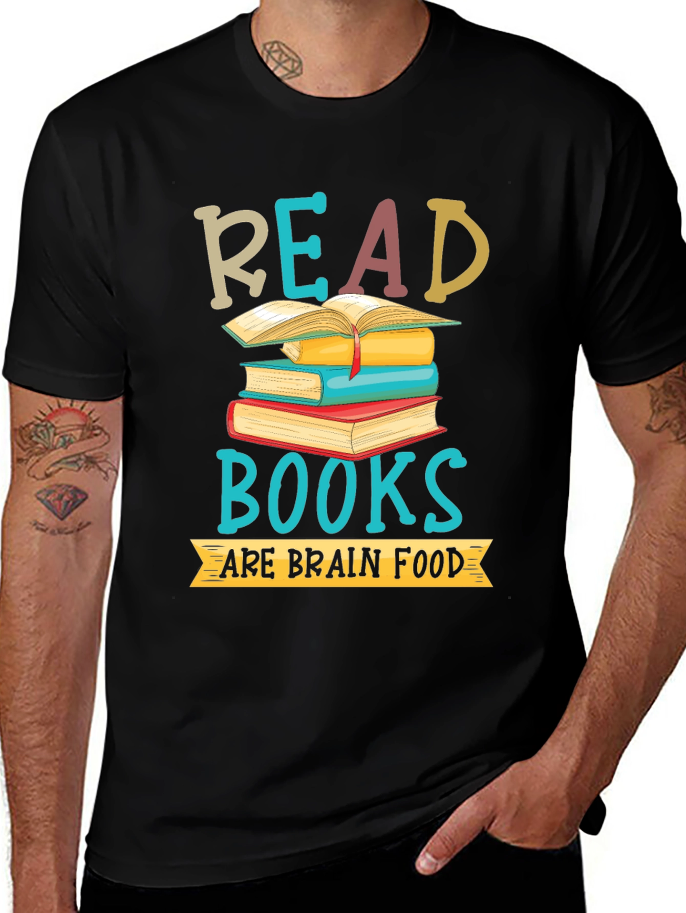 Read Books Brain Food T-Shirt