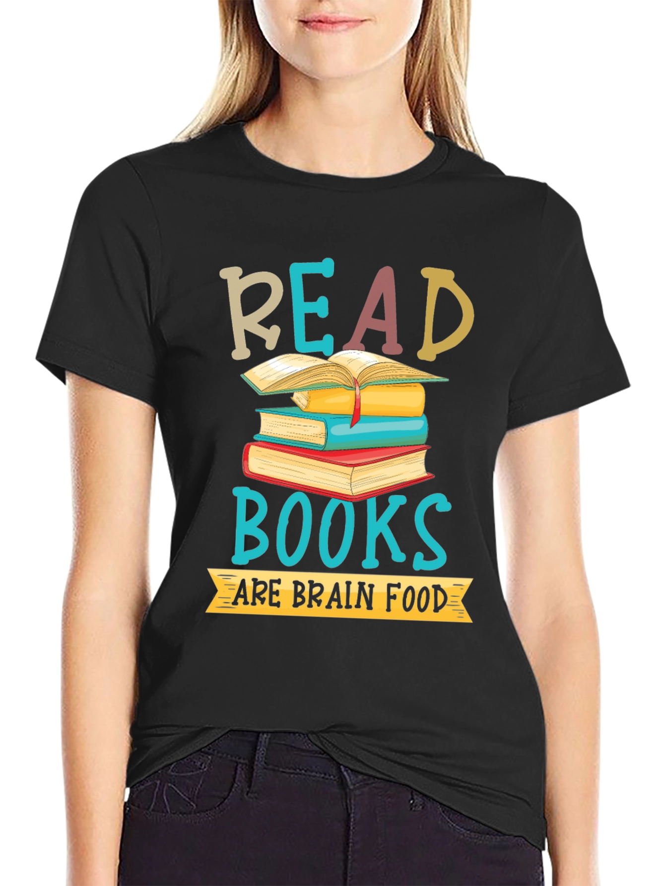 Read Books Brain Food T-Shirt