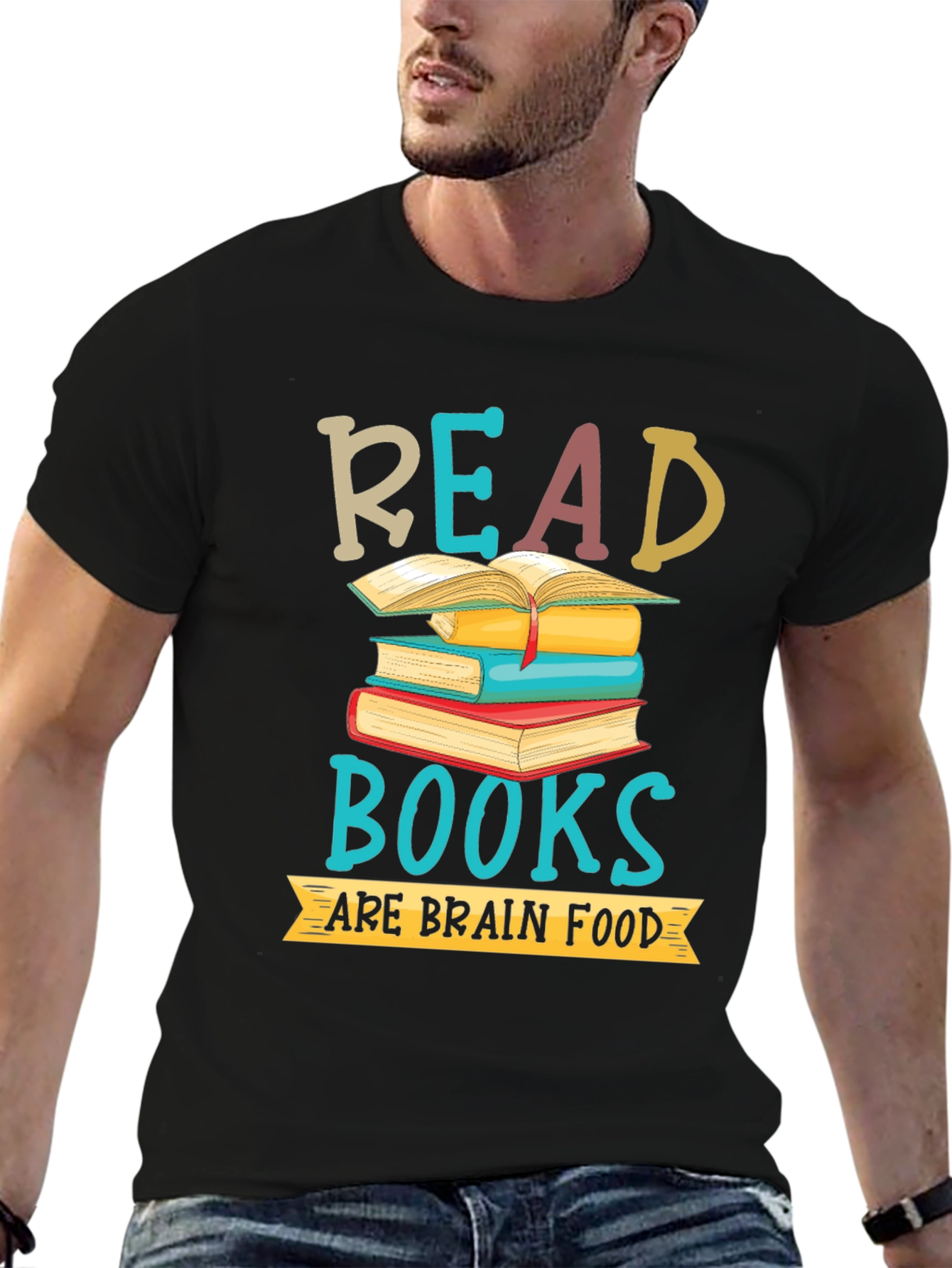 Read Books Brain Food T-Shirt