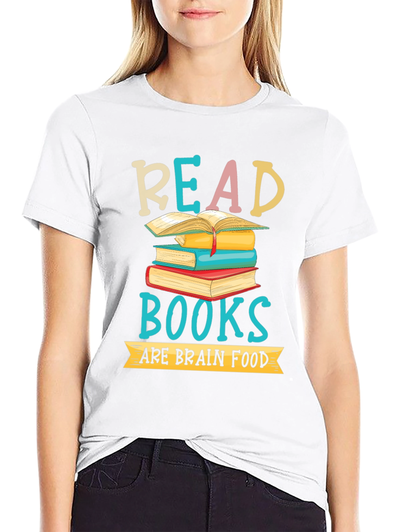 Read Books Brain Food T-Shirt