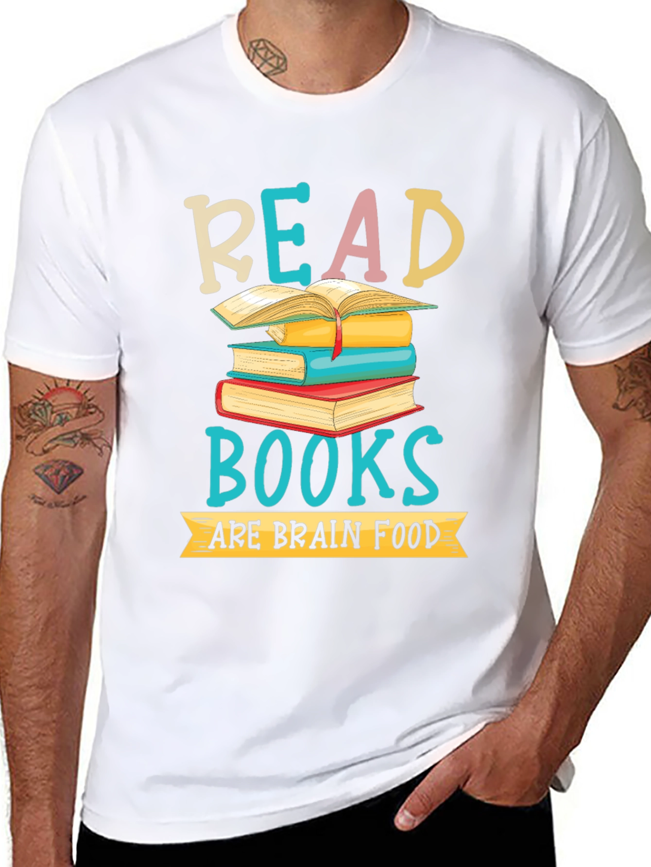 Read Books Brain Food T-Shirt