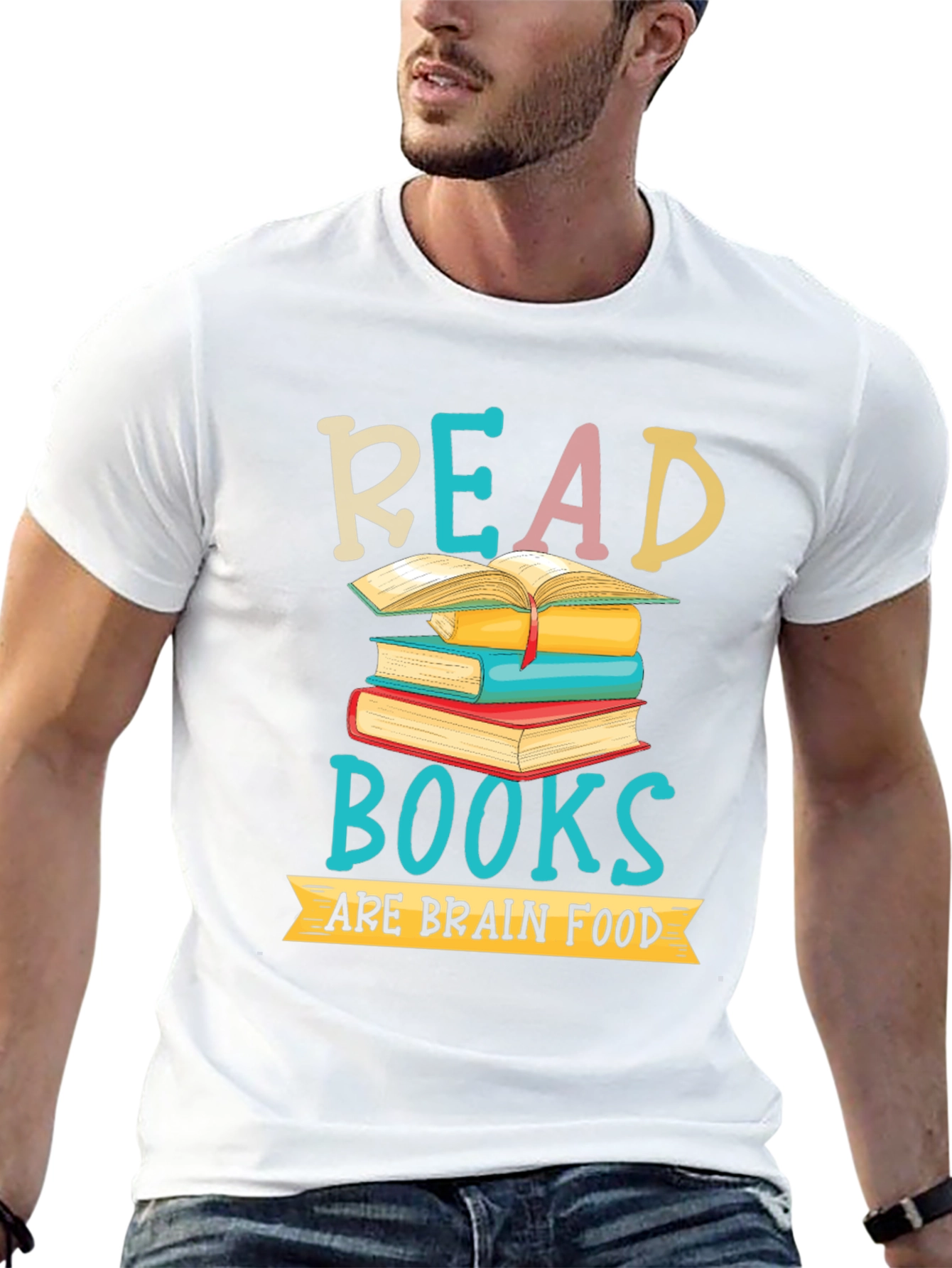 Read Books Brain Food T-Shirt