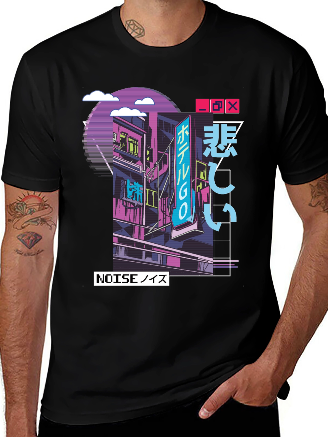 Cyberpunk Style Graphic Tee