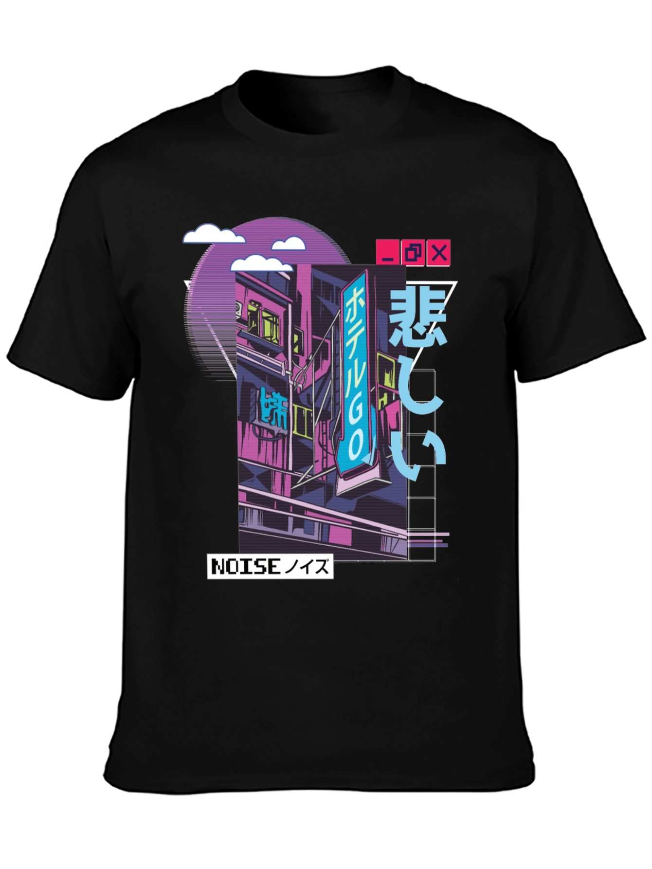 Cyberpunk Style Graphic Tee