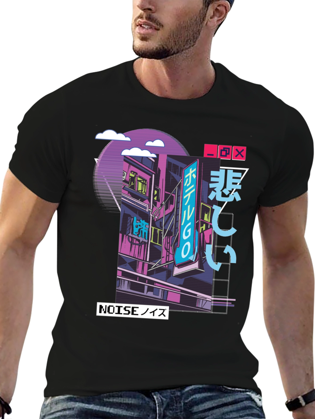 Cyberpunk Style Graphic Tee