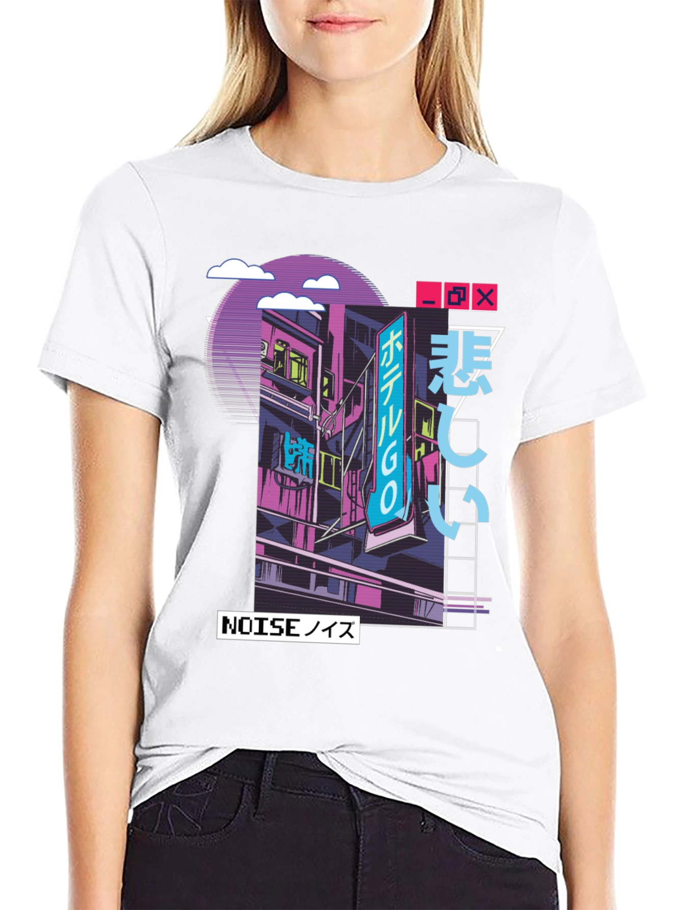 Cyberpunk Style Graphic Tee