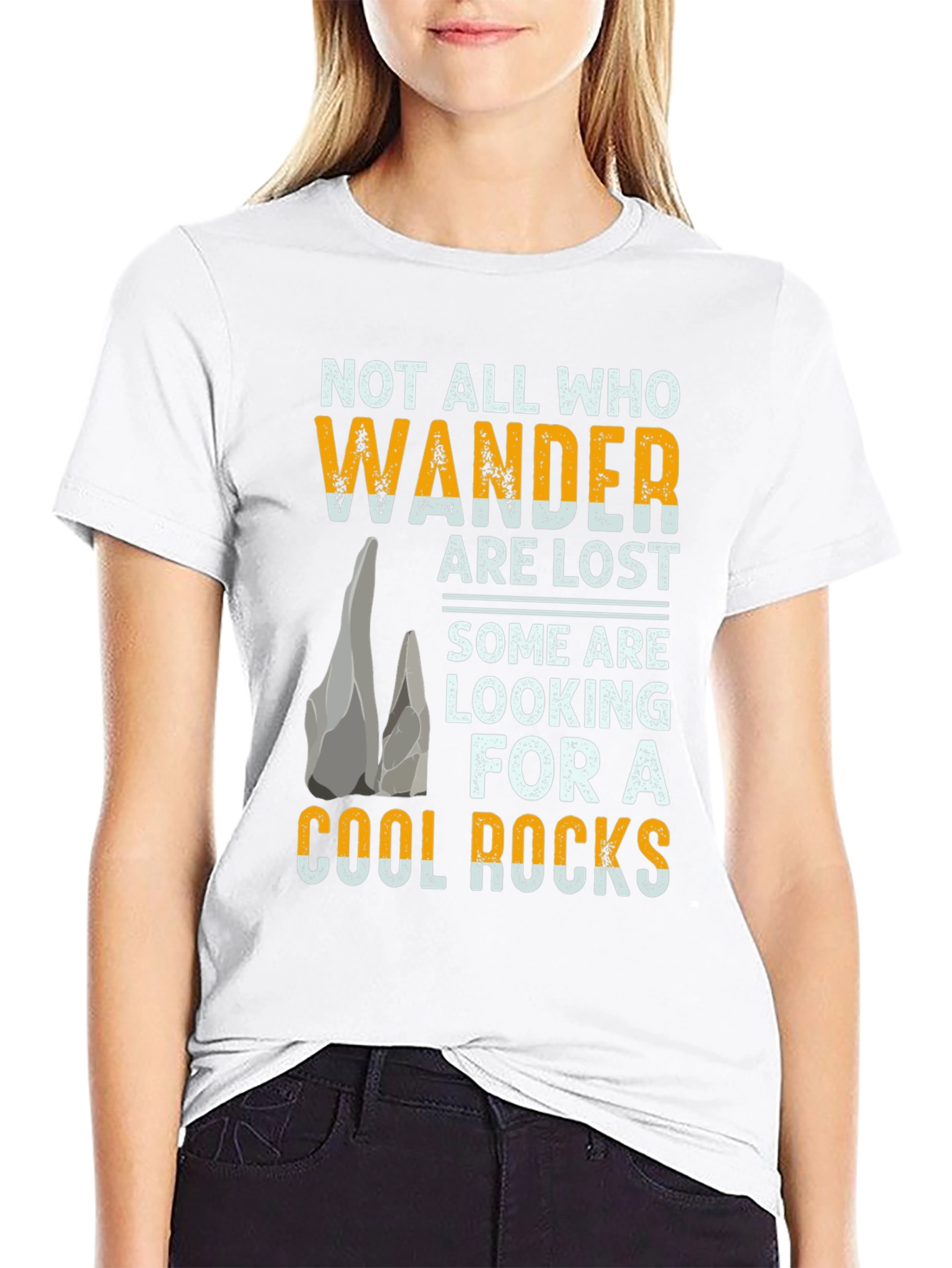 Wanderers Cool Rocks T-Shirt - Adventure Awaits!