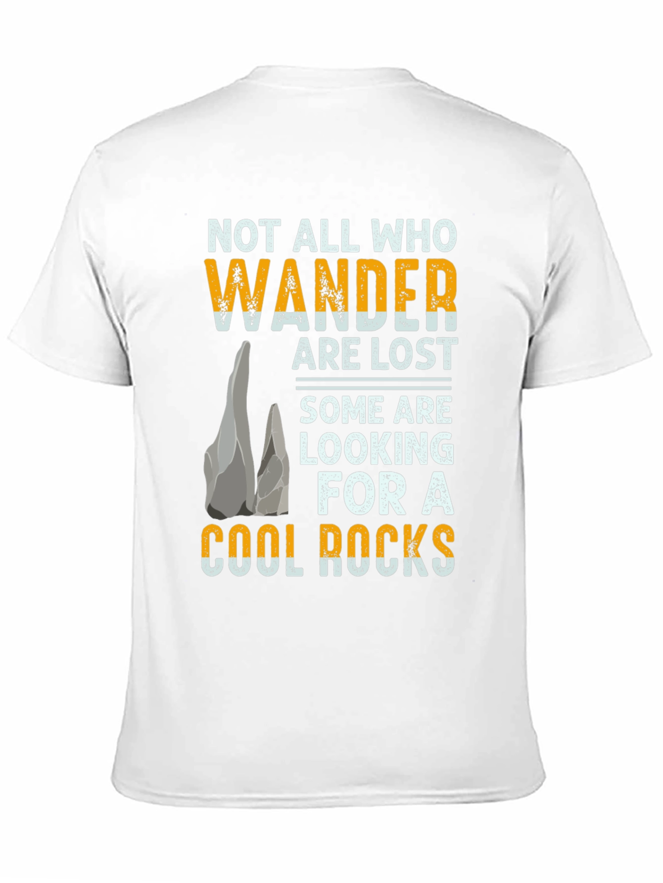 Wanderers Cool Rocks T-Shirt - Adventure Awaits!