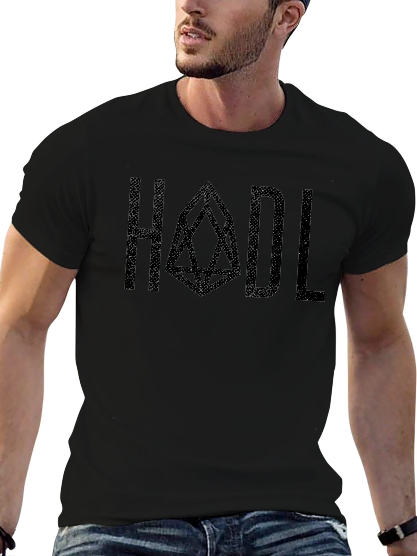 HODL Crypto T-Shirt - EOS Cryptocurrency Design