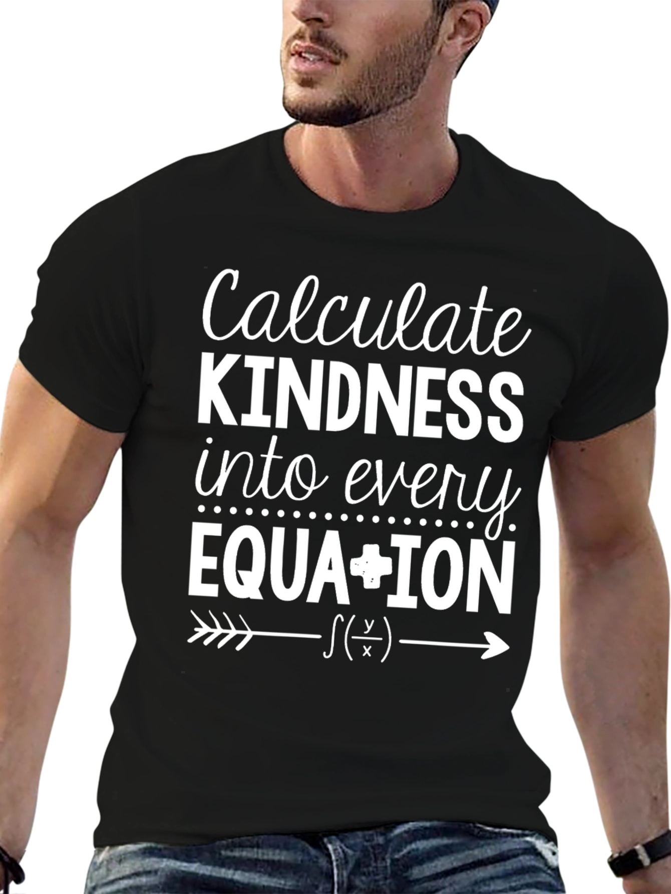 Kindness Equation T-Shirt - Mathematical Love