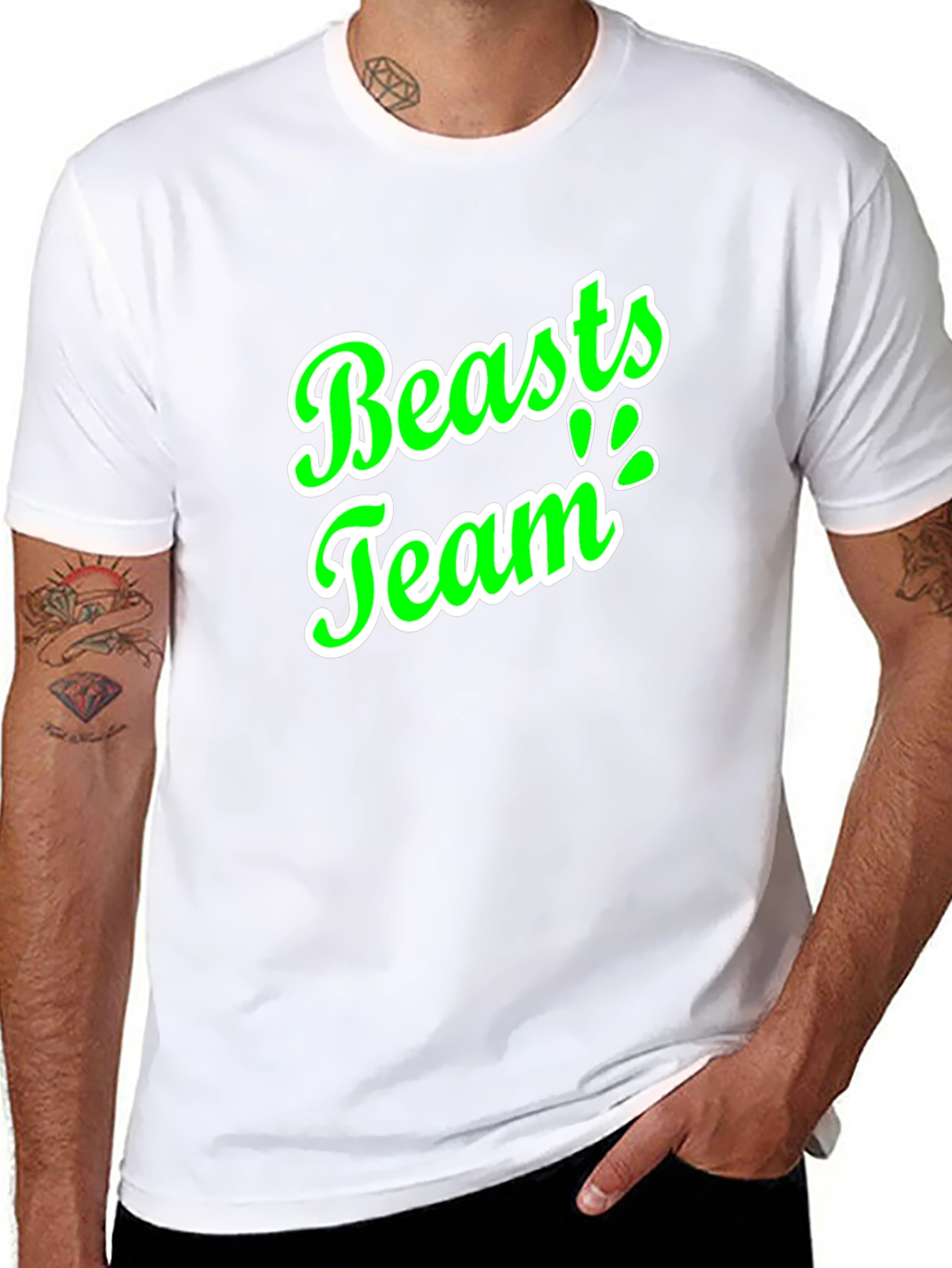 Beasts Team Graphic Tee - Stylish Casual Wear