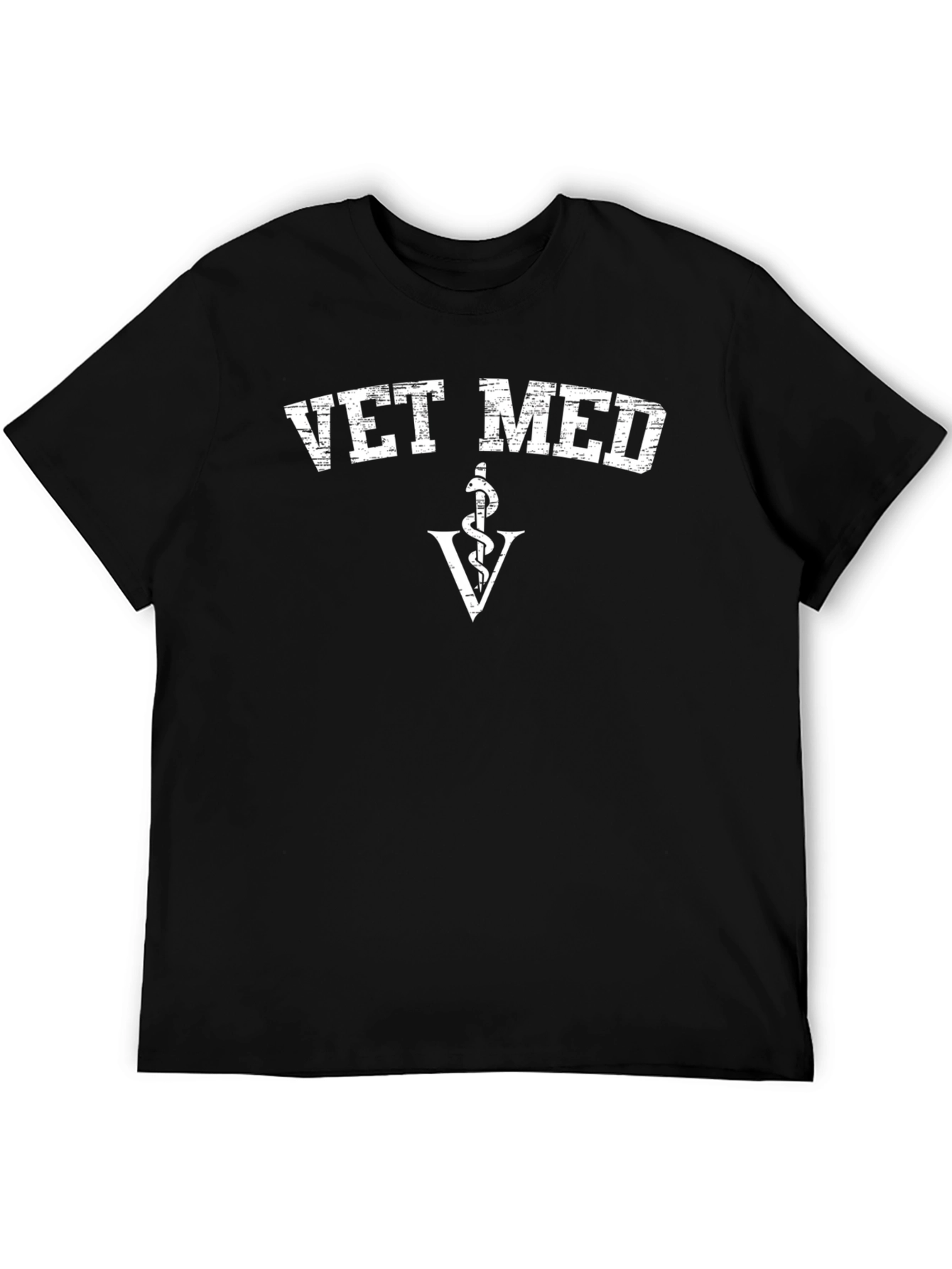 Vet Med T-Shirt - Distressed Design
