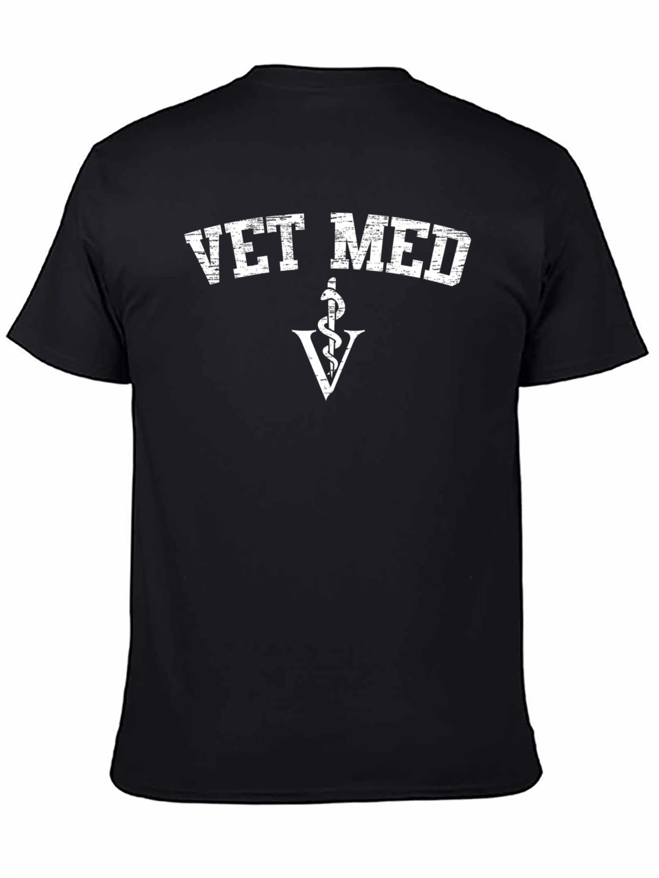 Vet Med T-Shirt - Distressed Design