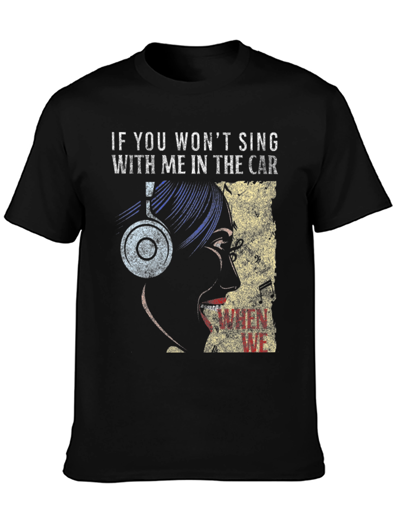 Sing With Me T-Shirt - Music Lover Tee