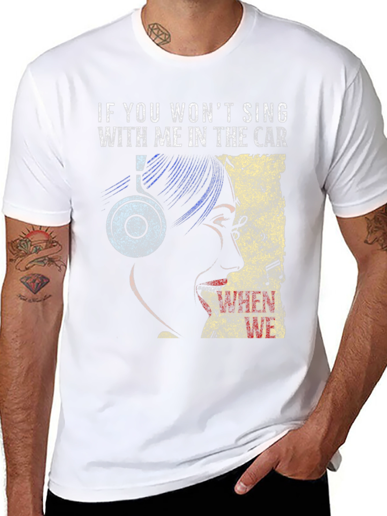 Sing With Me T-Shirt - Music Lover Tee