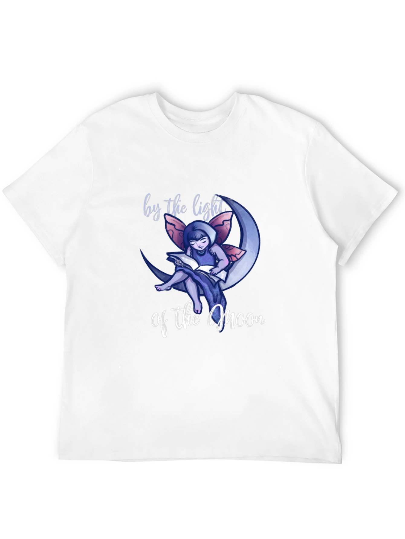 Moonlight Fairy Reading T-Shirt