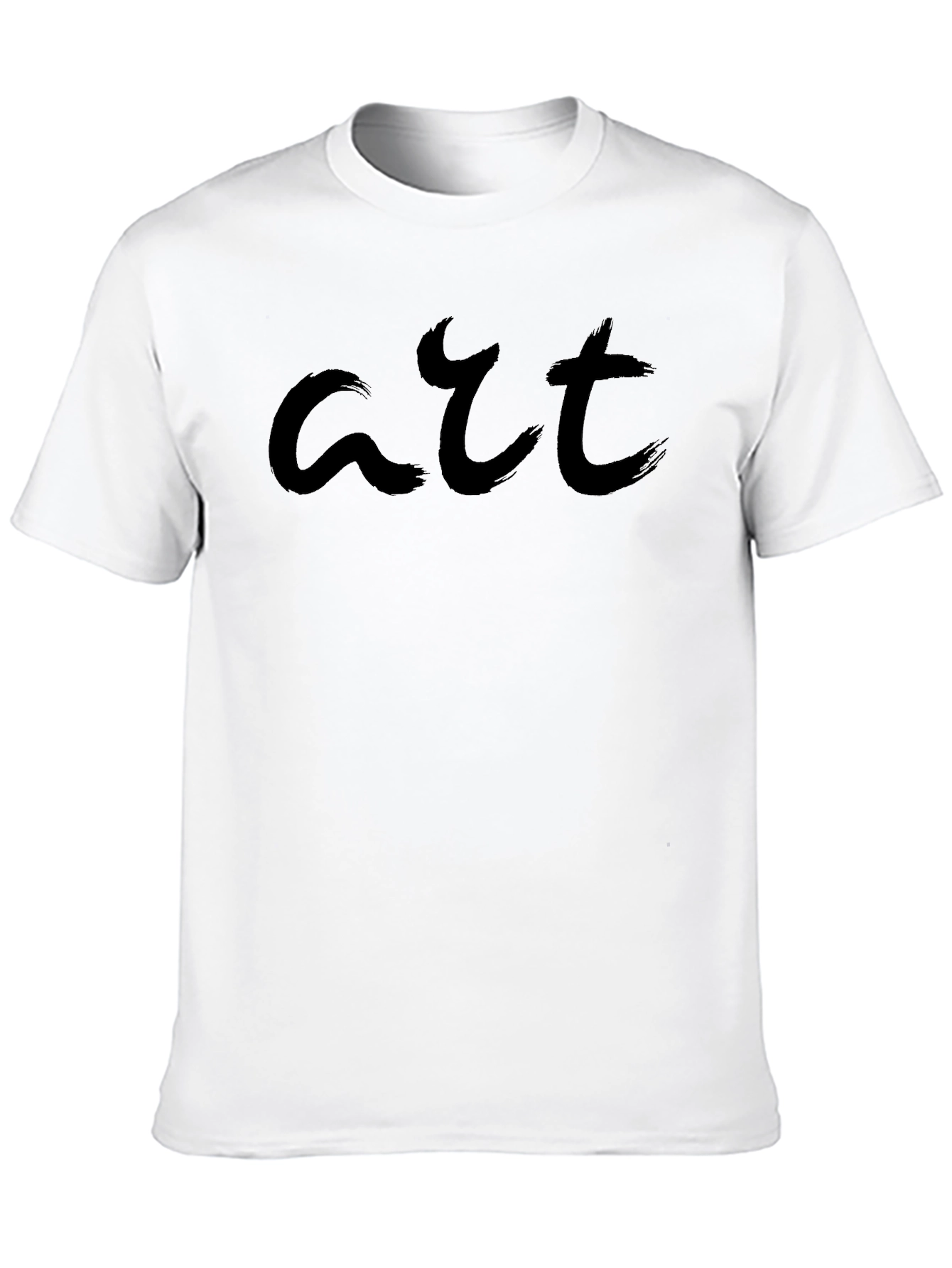 Art Brushstroke Graphic Tee - Stylish & Unique Design