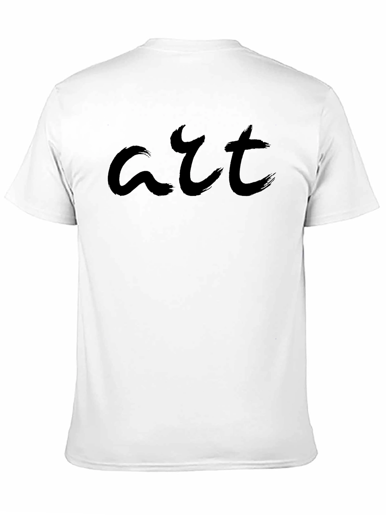 Art Brushstroke Graphic Tee - Stylish & Unique Design