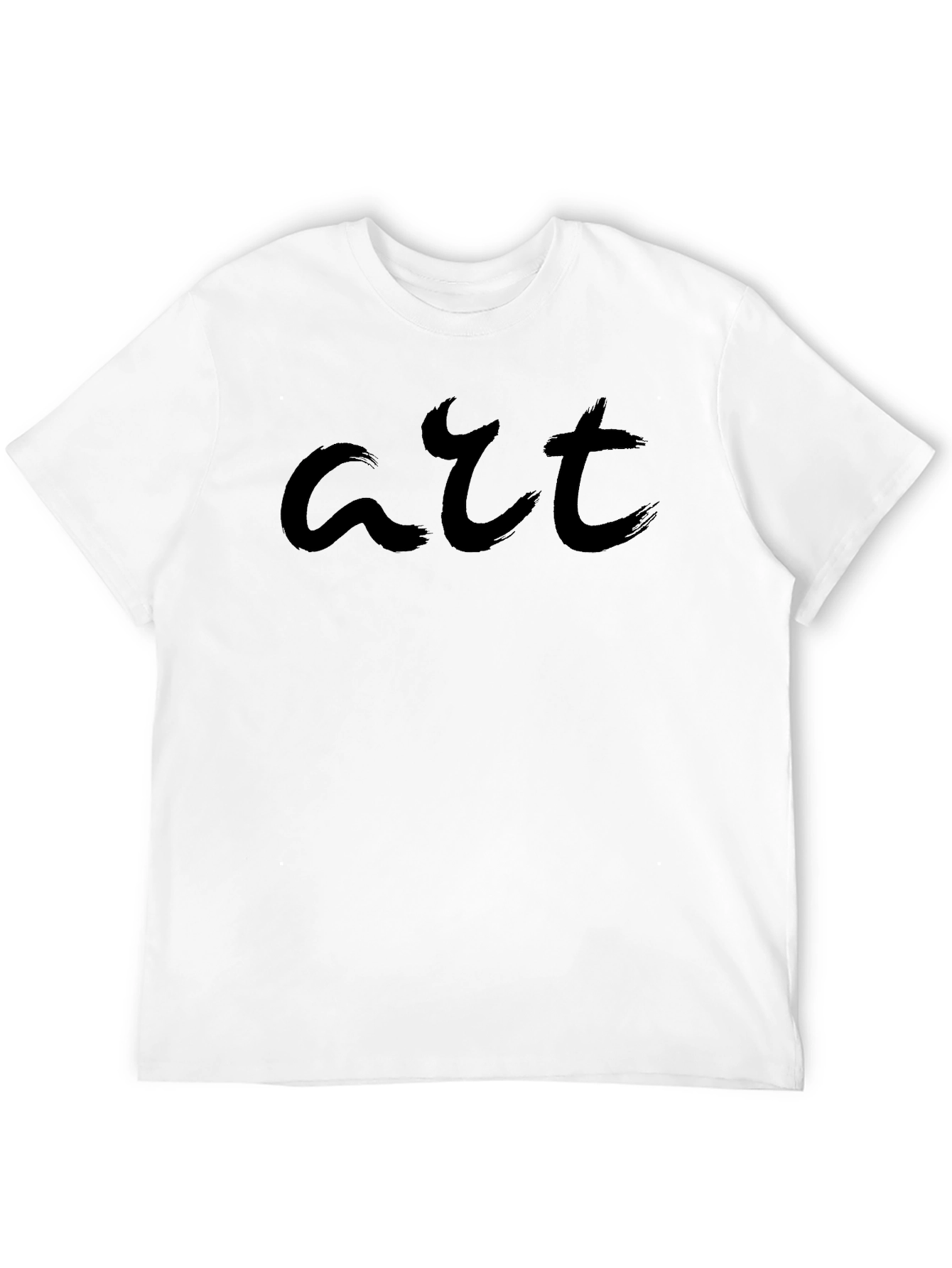 Art Brushstroke Graphic Tee - Stylish & Unique Design
