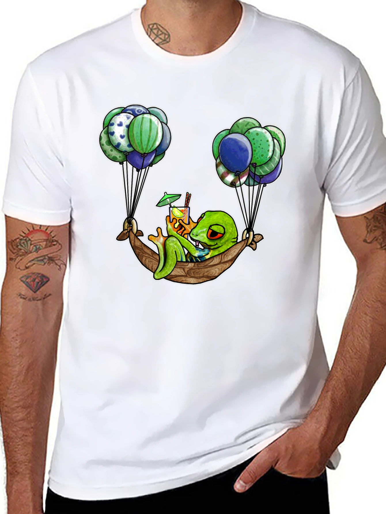 Relaxing Gecko T-Shirt
