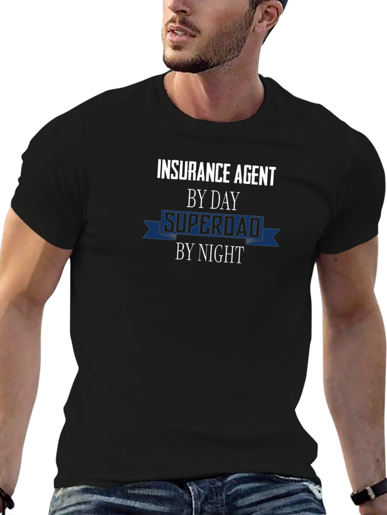 Insurance Agent Superdad T-Shirt
