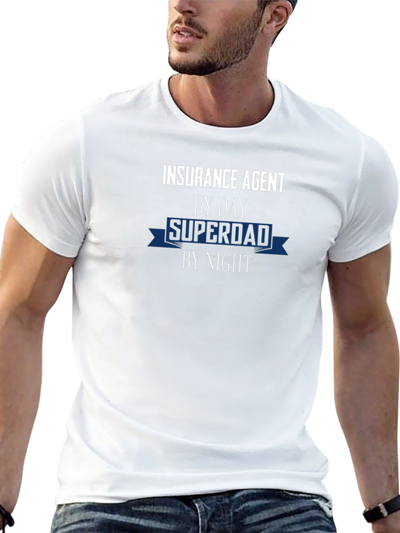 Insurance Agent Superdad T-Shirt