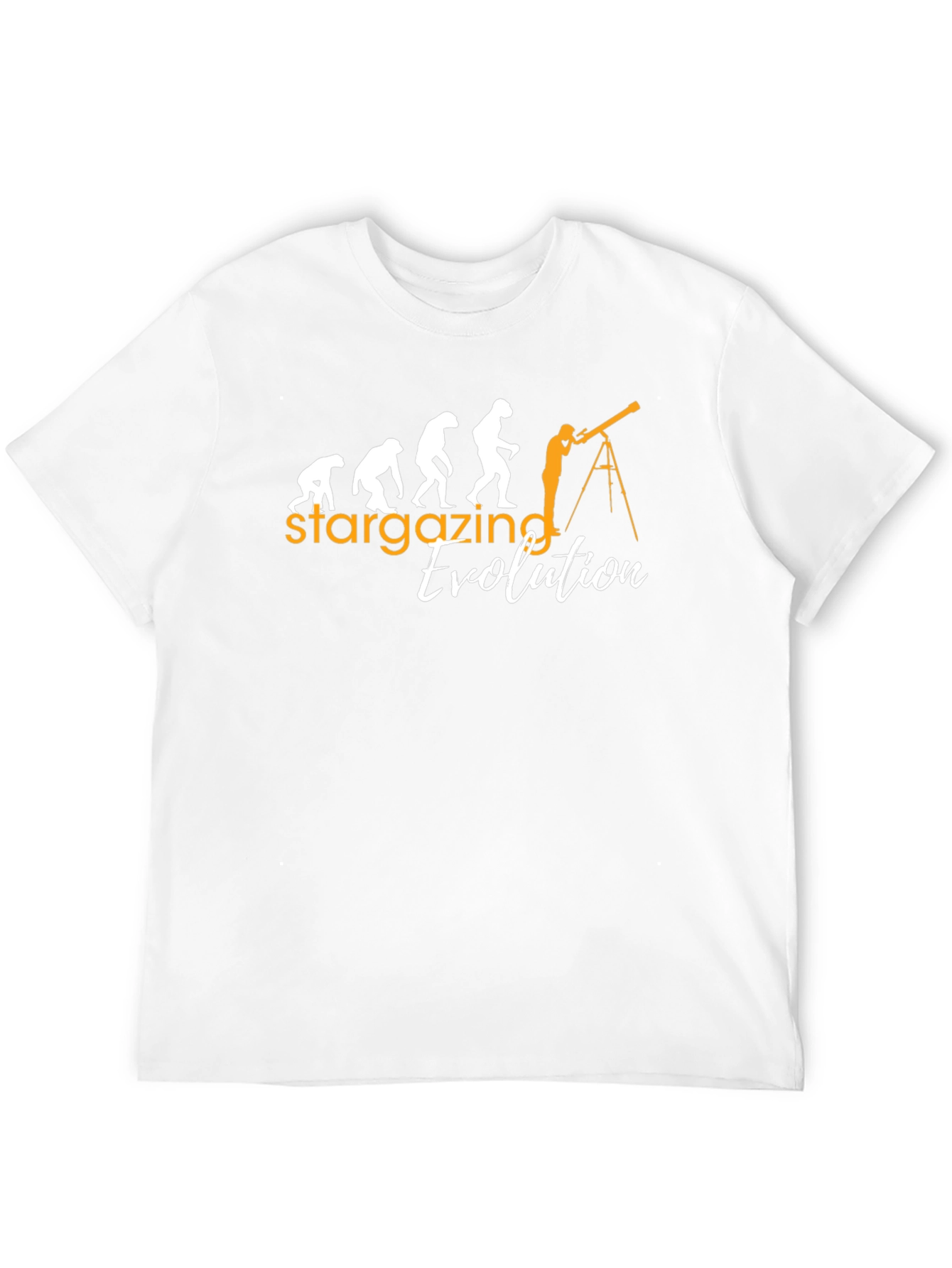 Stargazing Evolution Black T-Shirt