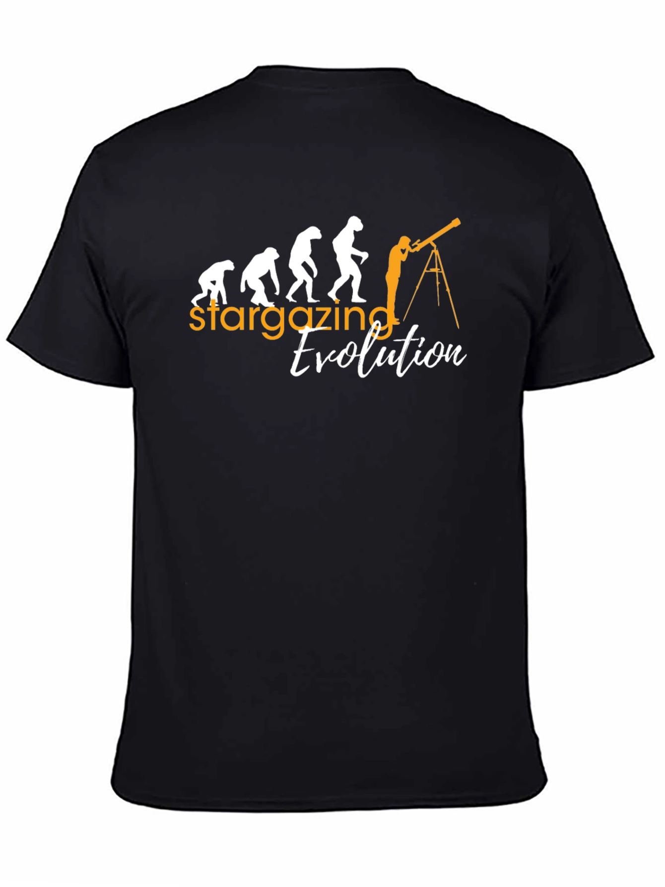 Stargazing Evolution Black T-Shirt