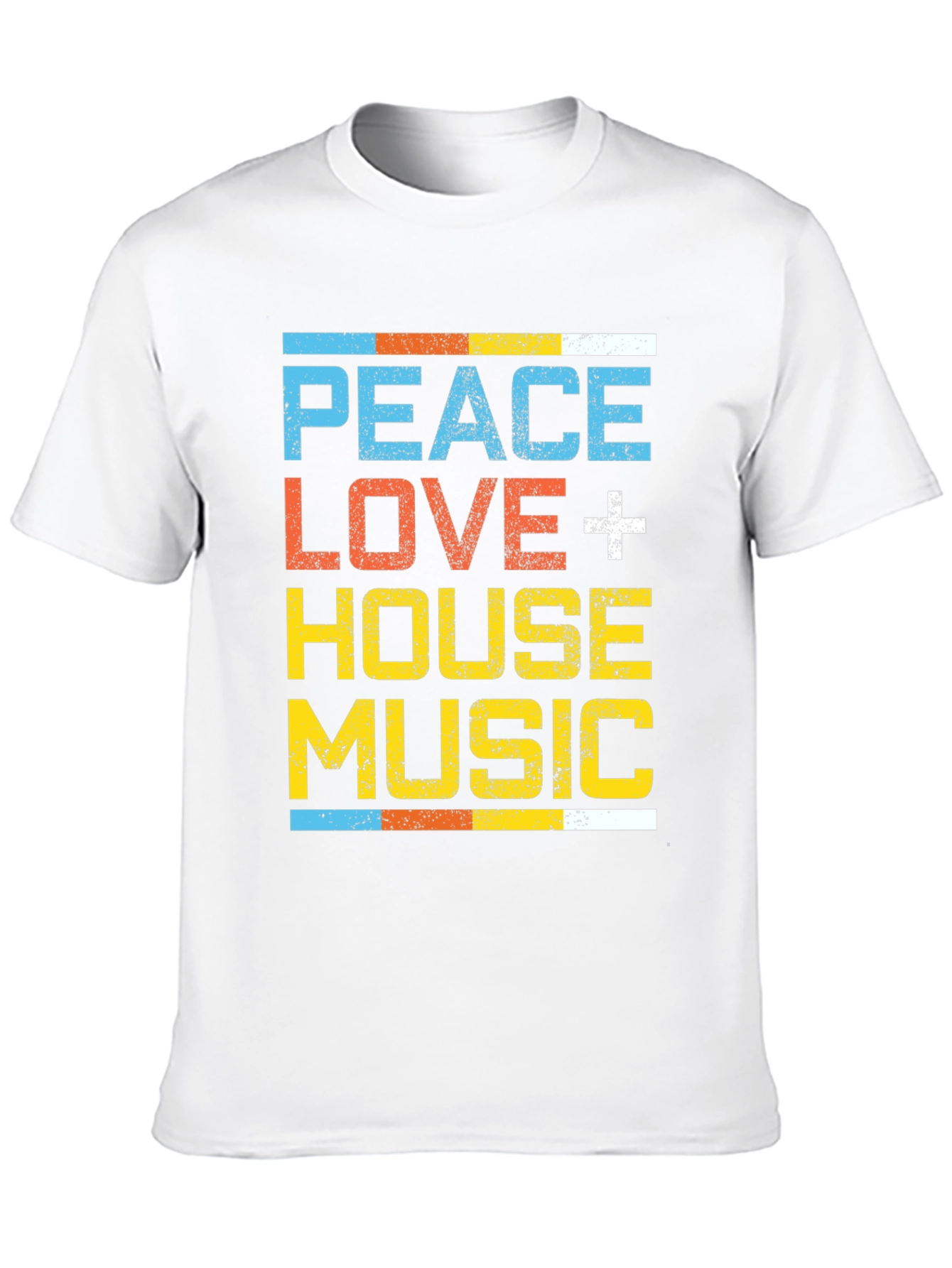 Peace Love House Music T-Shirt