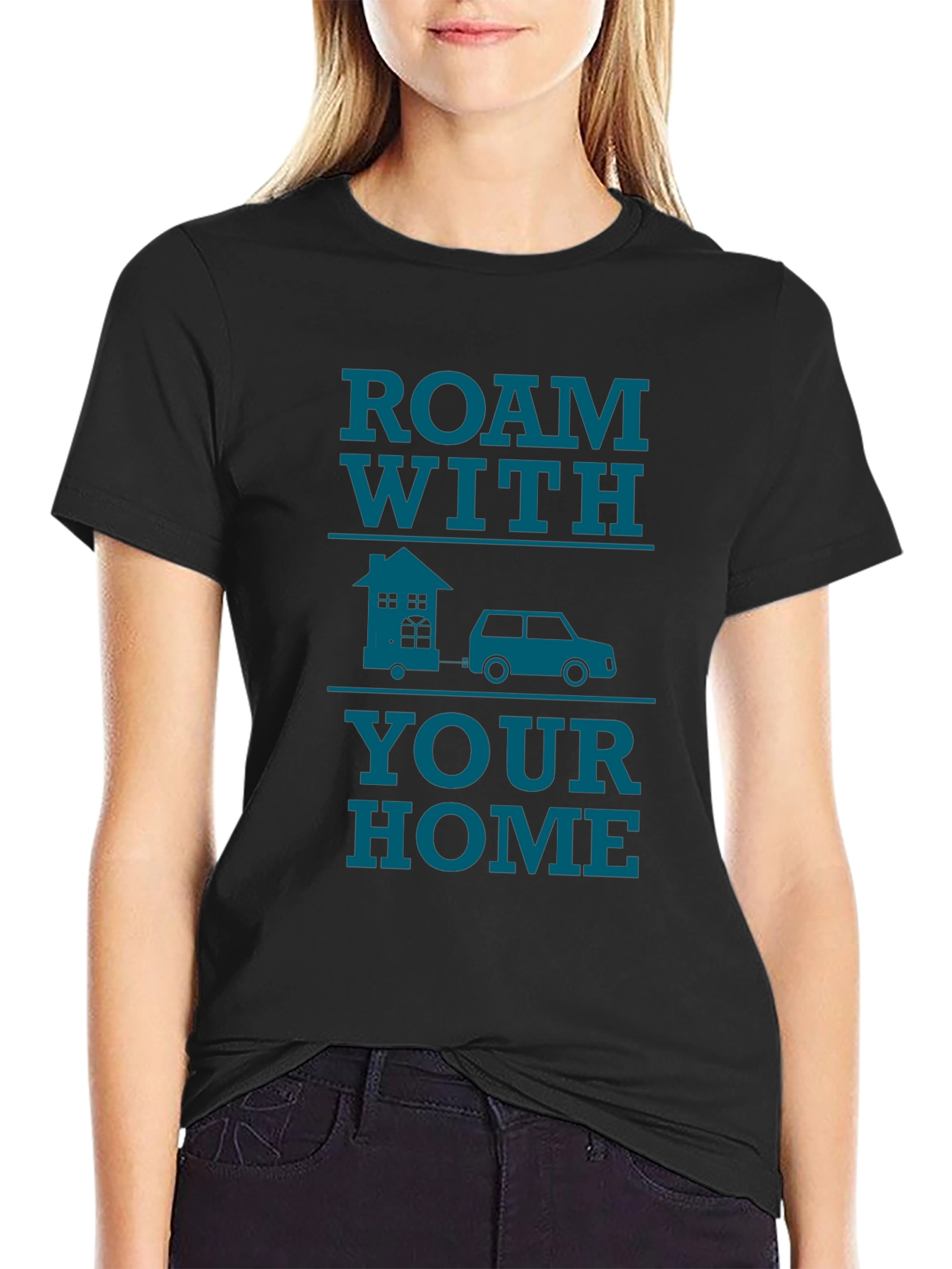 Roam With Your Home Graphic T-Shirt
