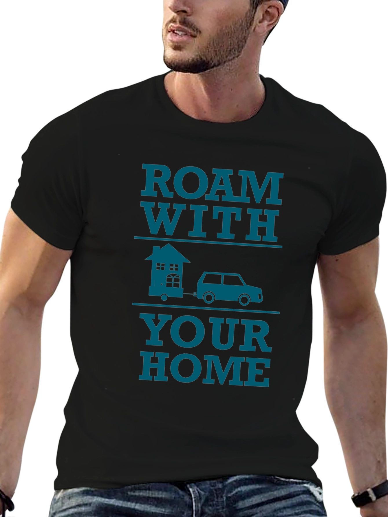 Roam With Your Home Graphic T-Shirt
