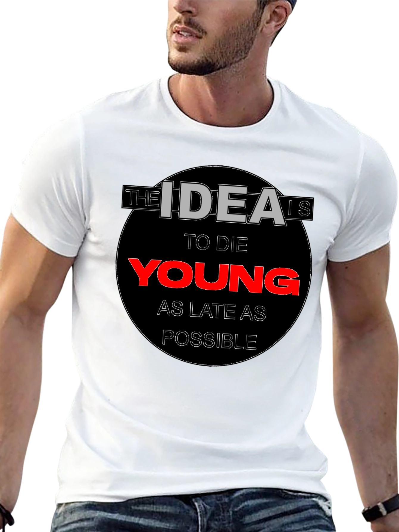The Idea is to Die Young T-Shirt