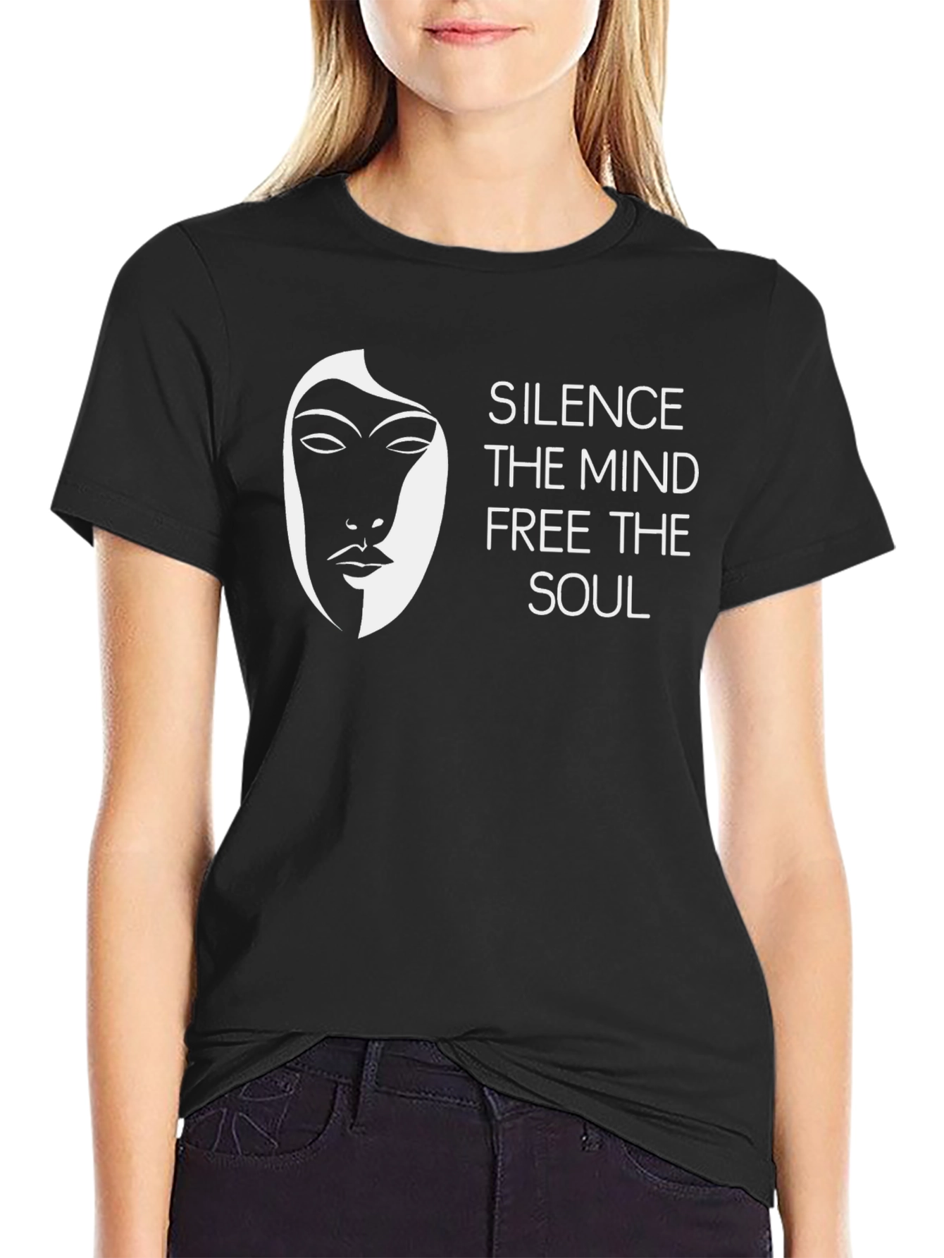 Silence the Mind Graphic T-Shirt - Unisex