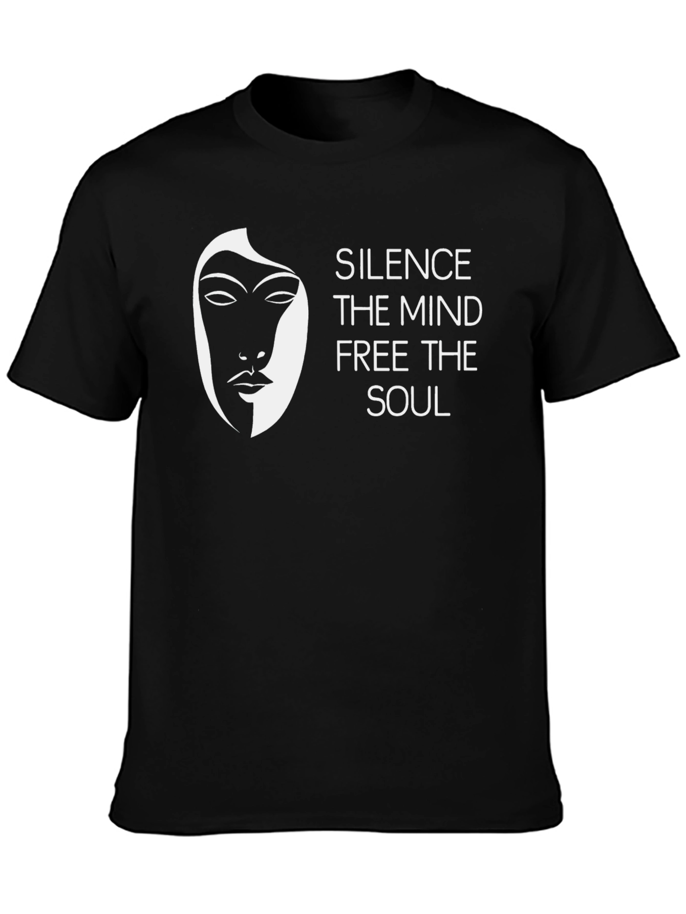 Silence the Mind Graphic T-Shirt - Unisex