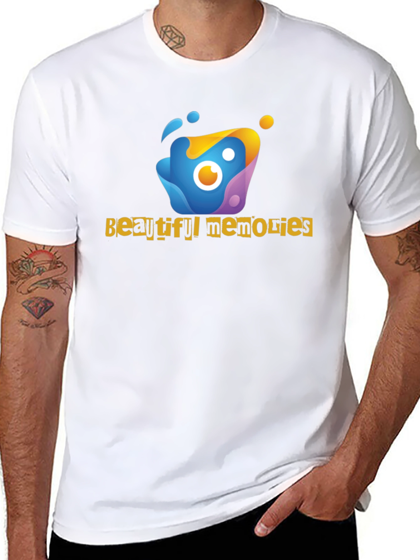 Beautiful Memories Graphic T-Shirt - Modern Design
