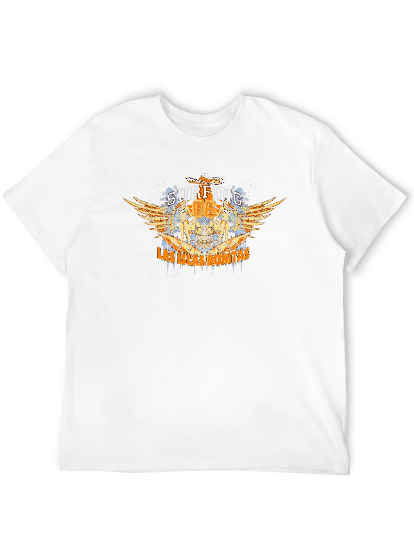 Surfing Las Islas Bonitas Mens T-Shirt