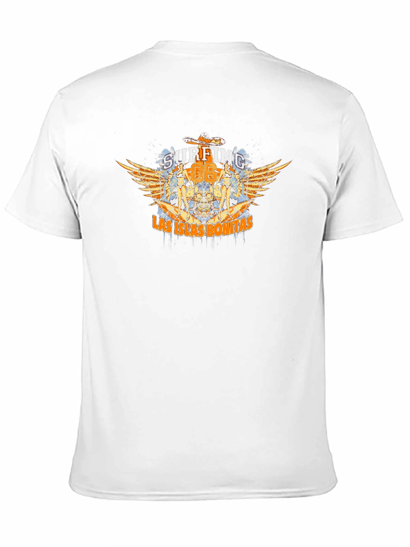Surfing Las Islas Bonitas Mens T-Shirt