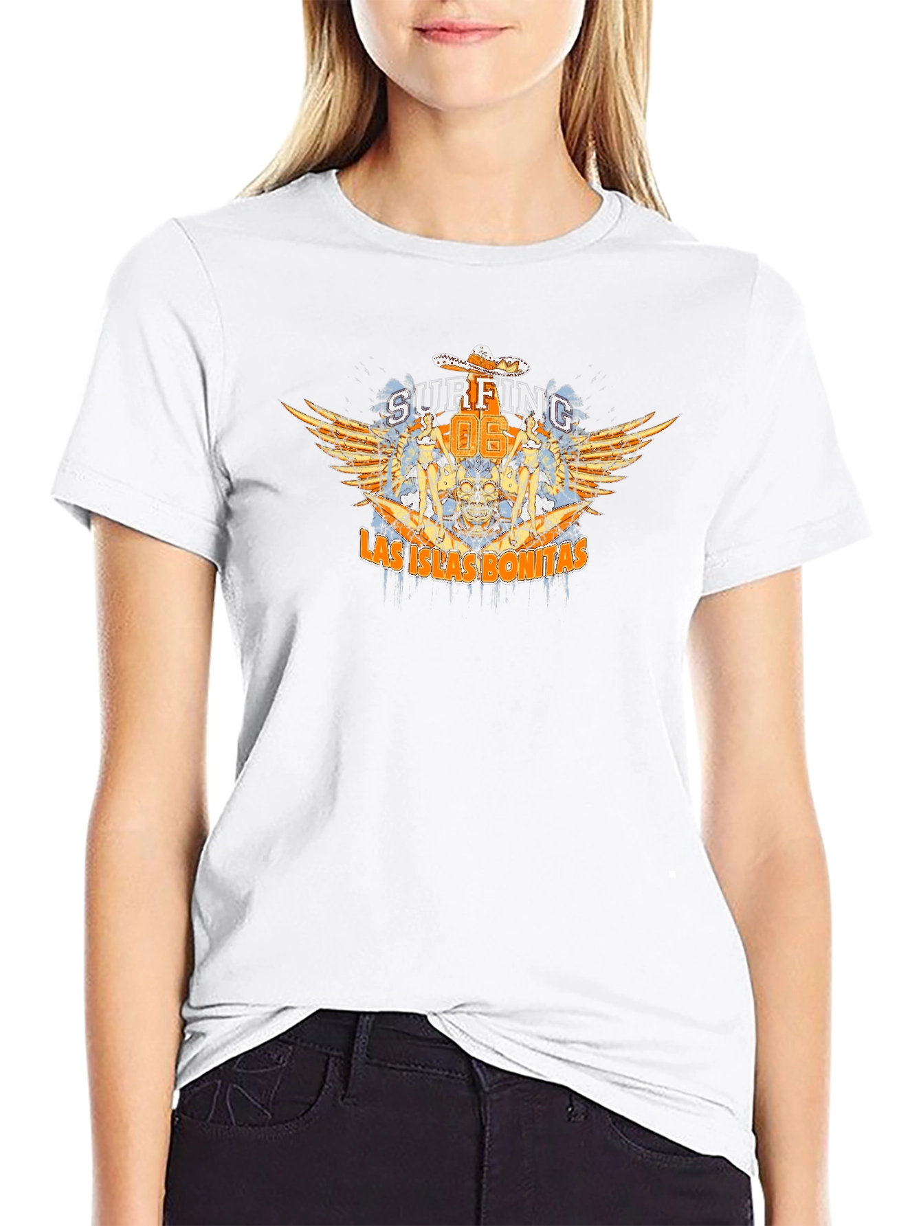 Surfing Las Islas Bonitas Mens T-Shirt