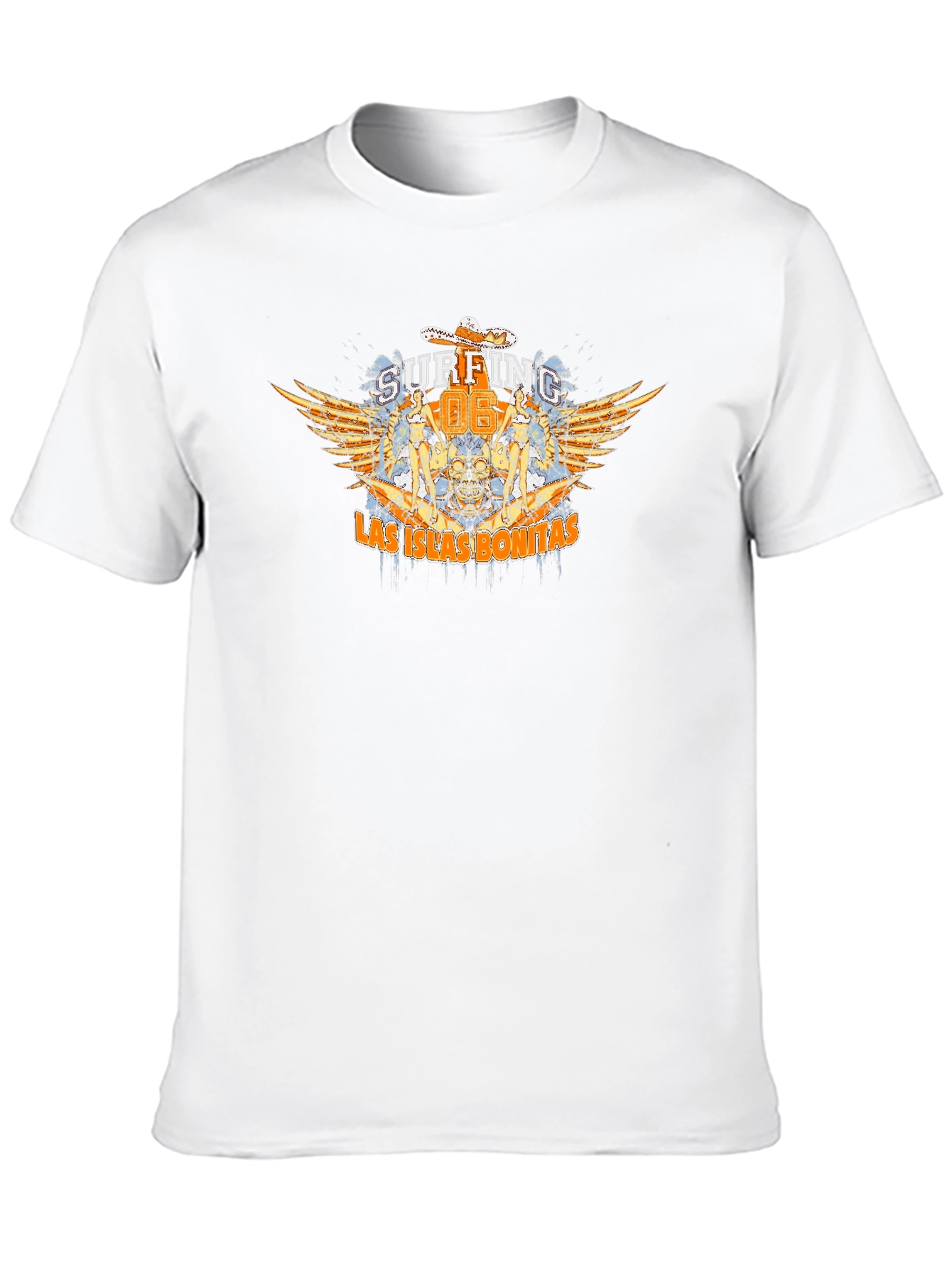 Surfing Las Islas Bonitas Mens T-Shirt
