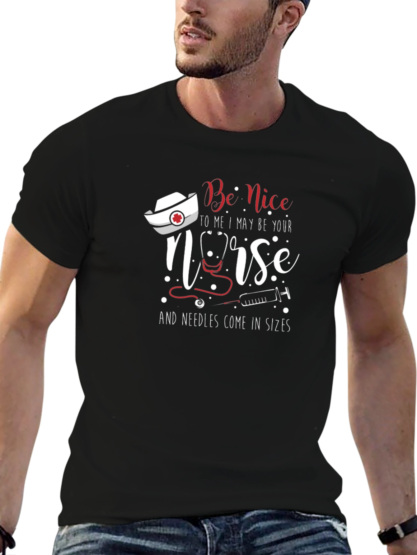 Nurse T-Shirt - Be Nice to Me