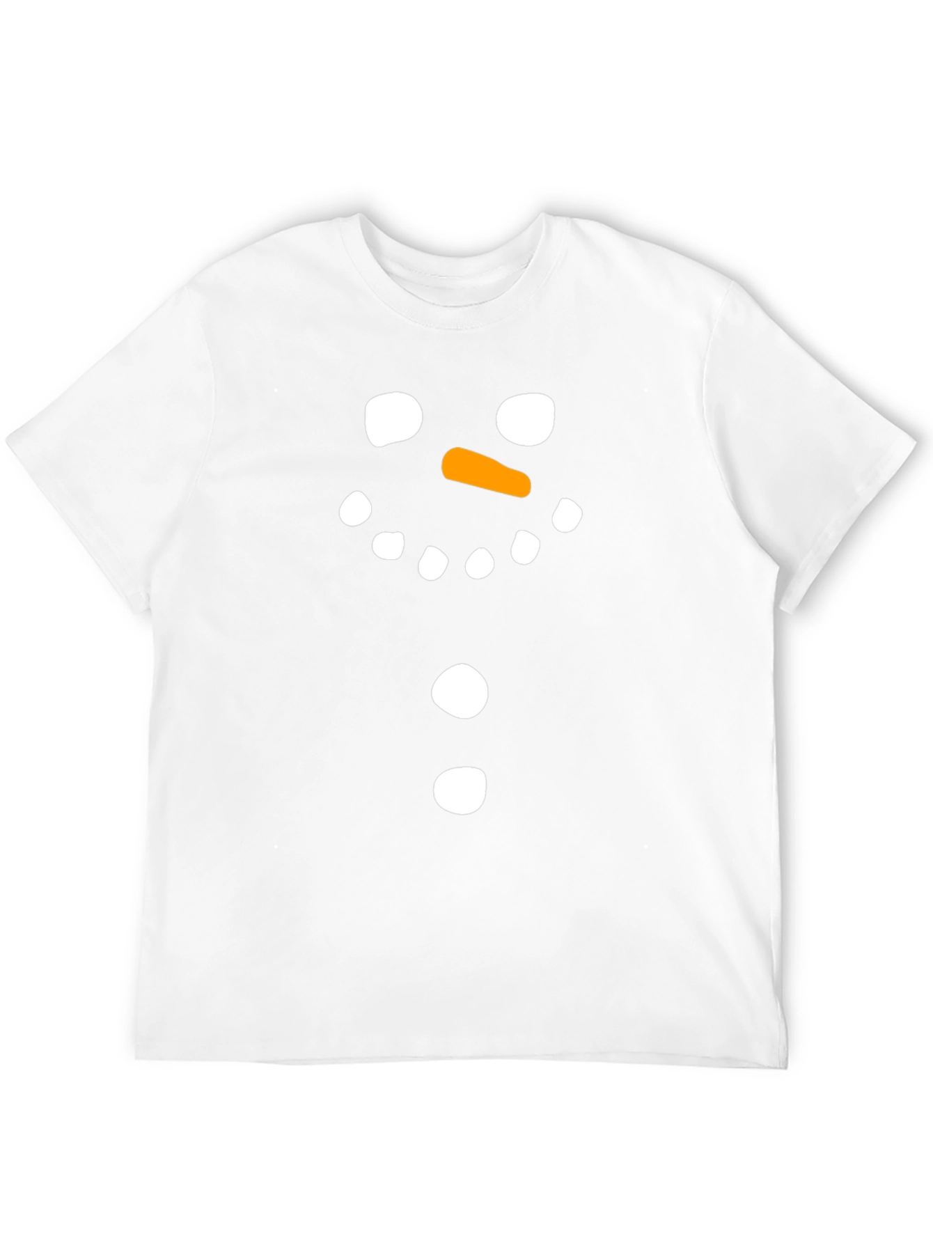 Snowman Graphic Tee - Holiday Festive Shirt