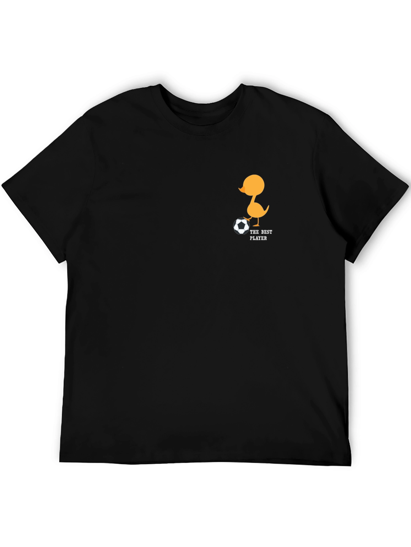 Duck Soccer Player Graphic T-Shirt